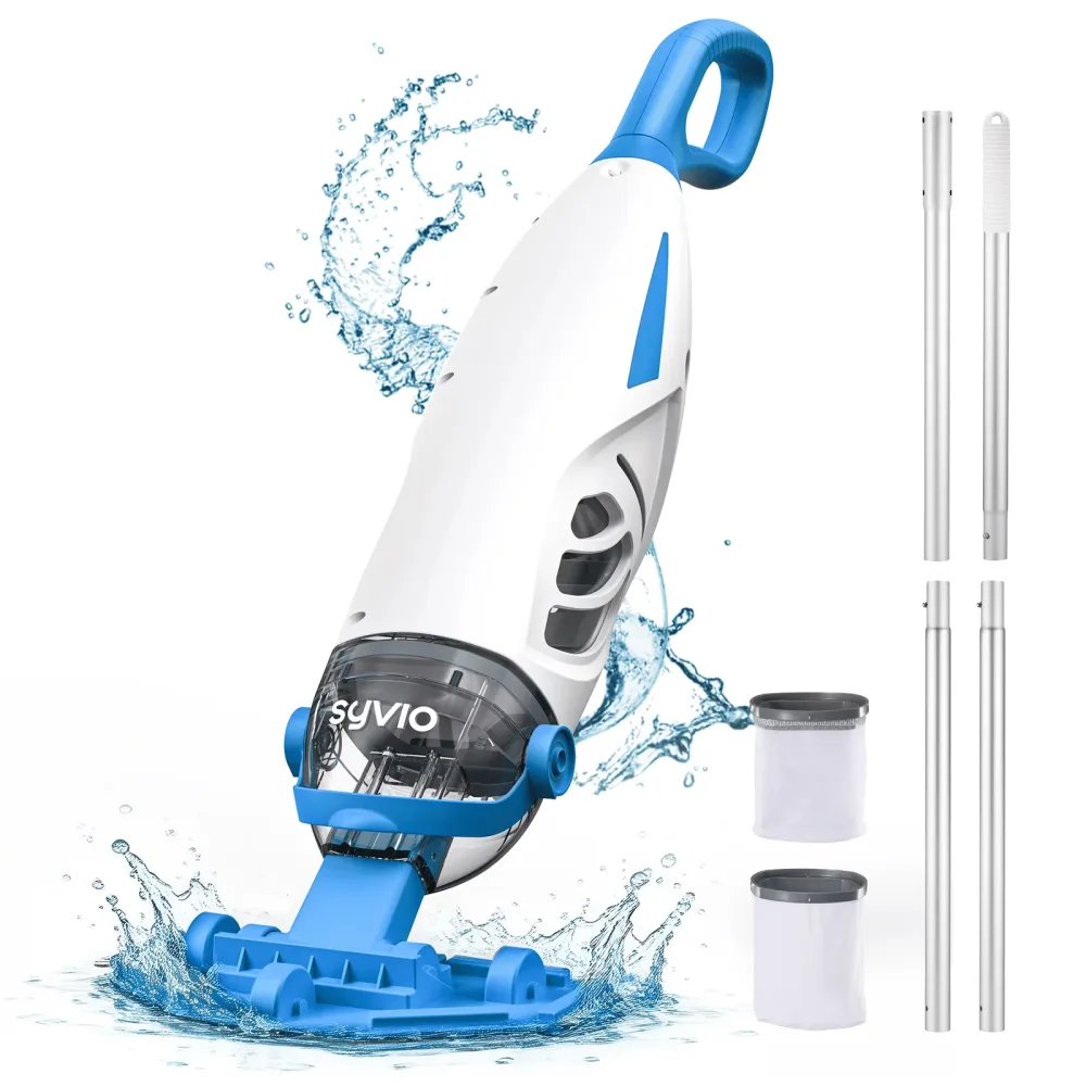 Pool Vacuum blue 10" 95.9 inches