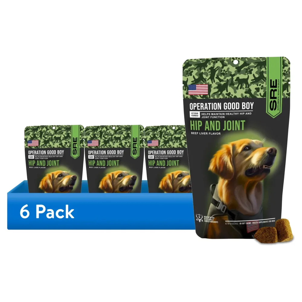 Soft Chews 6 pack 20lbs 40 lbs
