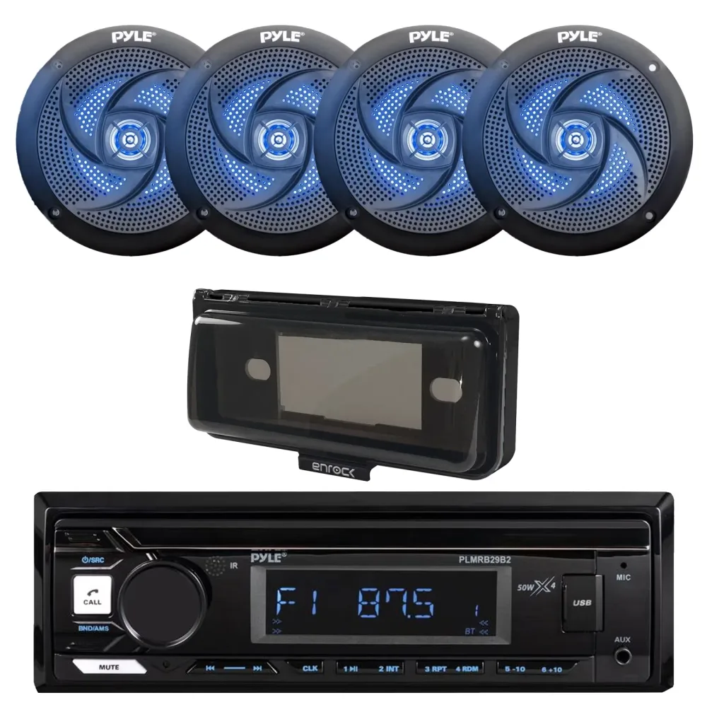 Boat Audio 4" 100 watt bluetooth