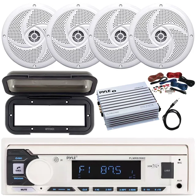 In-dash Stereo 5.25" 180w 4 channel