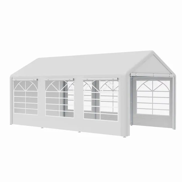Party Tent 10 ft 20 ft white