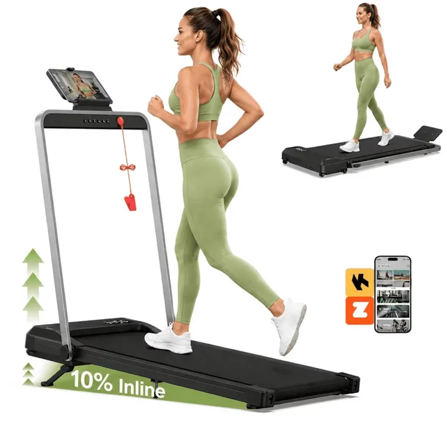 Incline Treadmill 3.0 hp foldable 4.5 inches