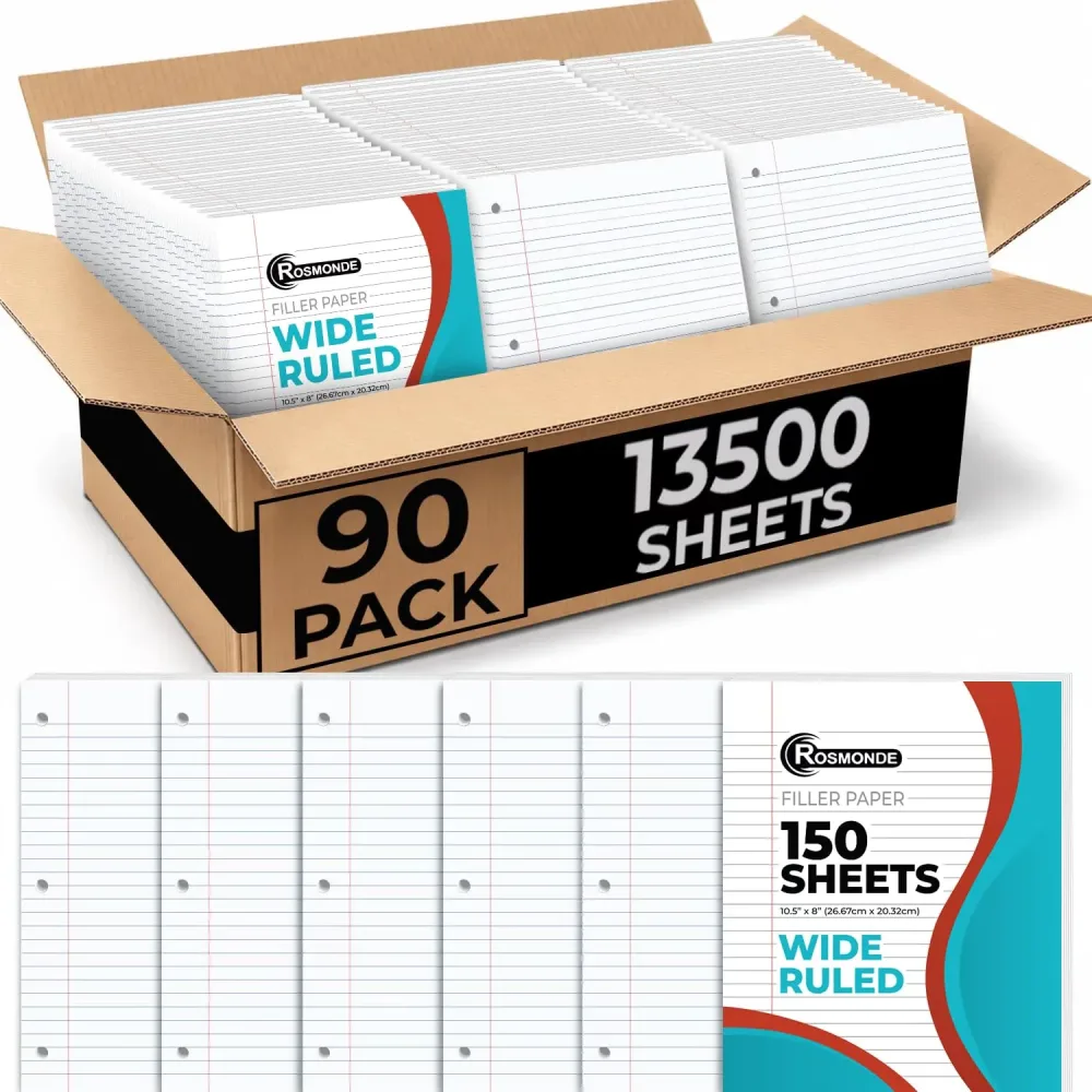 Notebooks & Pads 90 pack 10.5" white