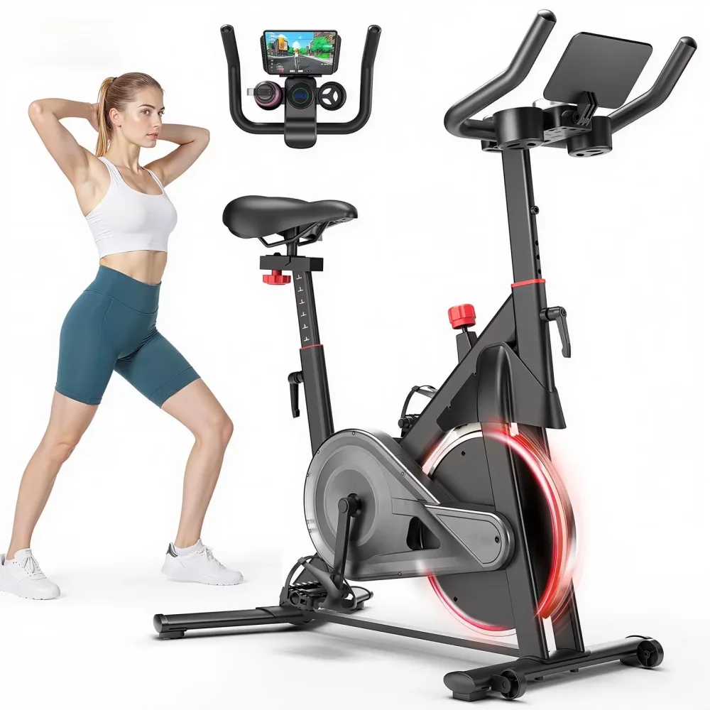 Exercise Bike red black 300 pounds