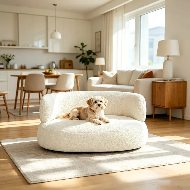 Sofa Bed 36" white 150 lbs