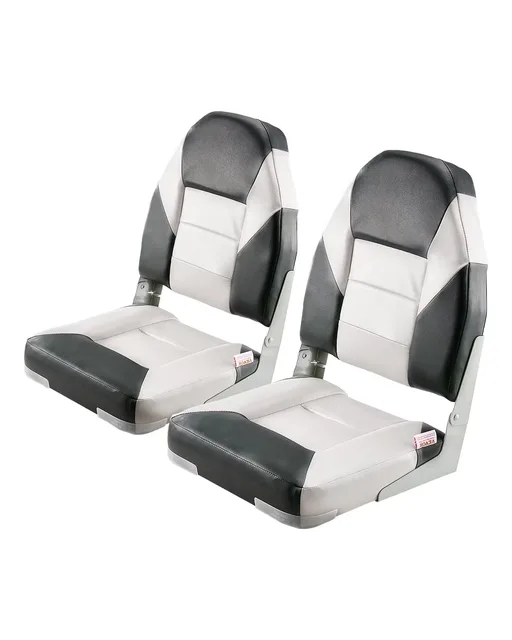 Boat Seat folding waterproof black