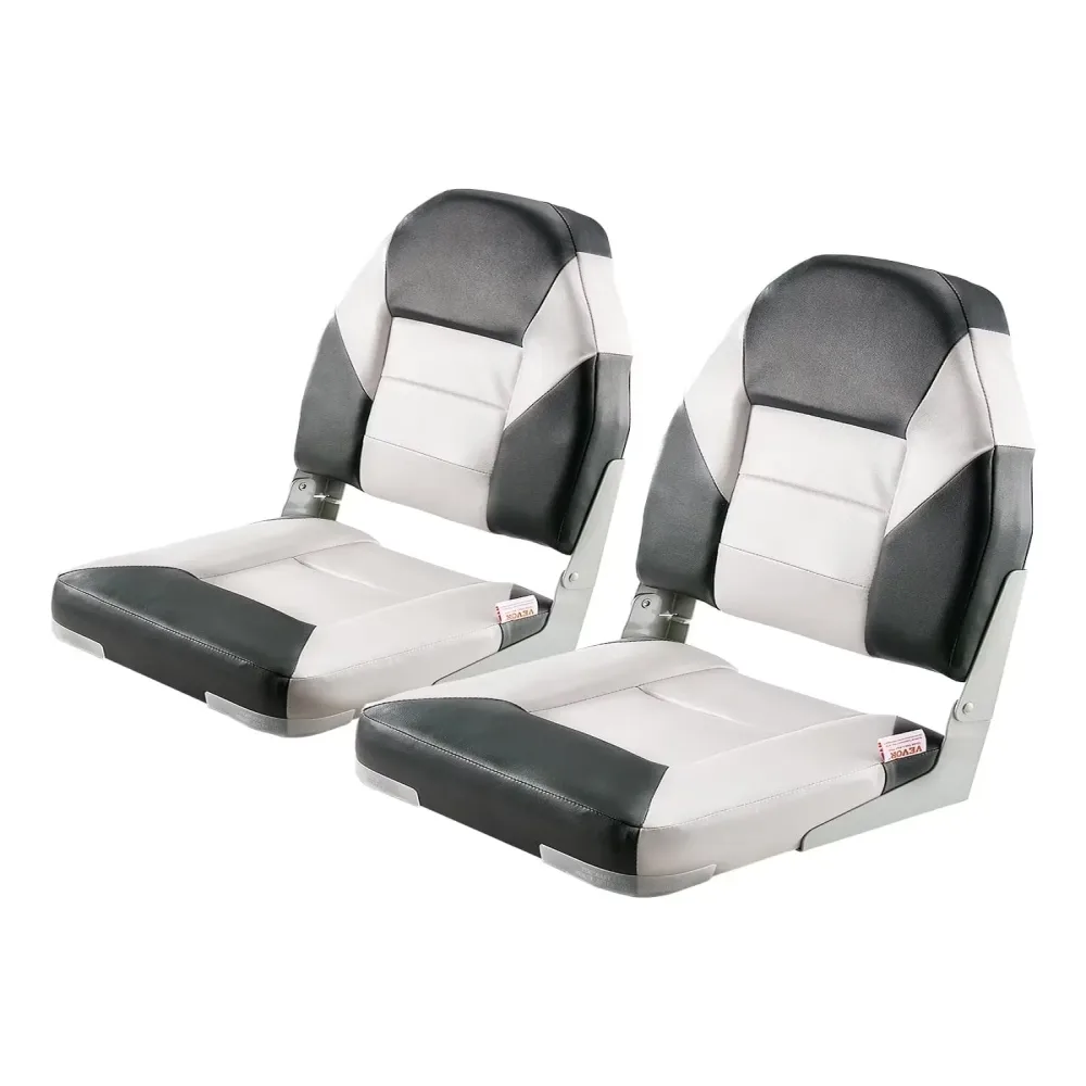 Boat Seat folding waterproof black
