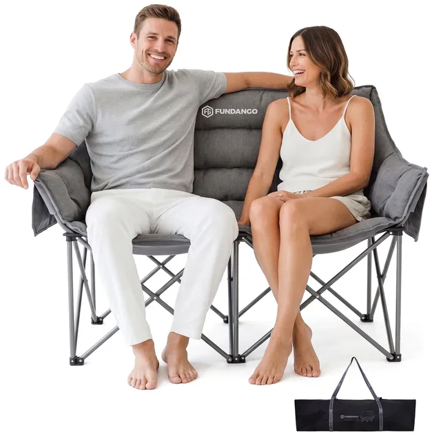 Camping Chair 2person 880lbs folding