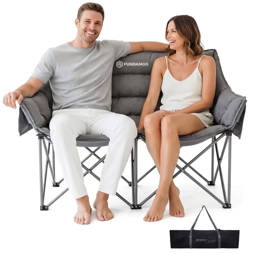 Camping Chair 2person 880lbs folding