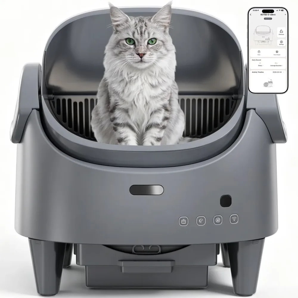 Cat Litter adjustable grey 21.38"