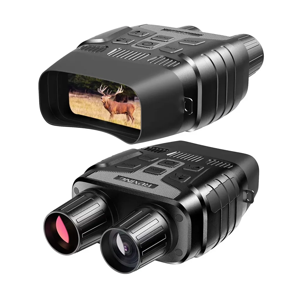 Vision Binoculars black 984ft 25mm