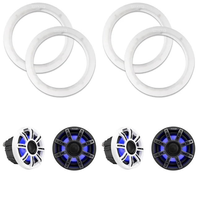 Speaker 2 pair 6.5" led