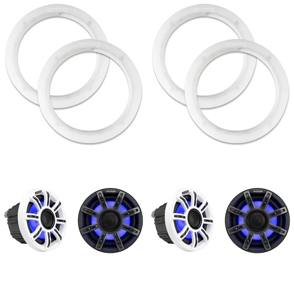Speaker 2 pair 6.5" led