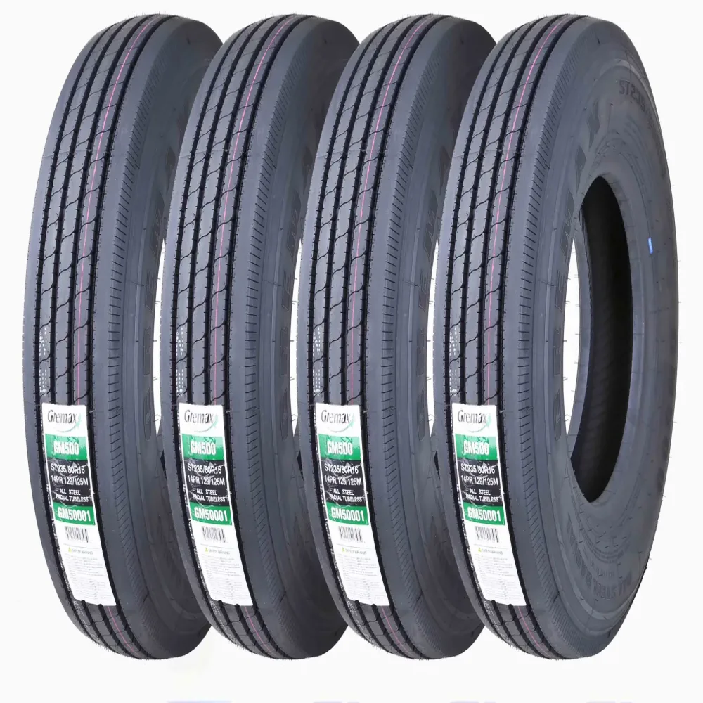 Tires 4080 lbs 6.5" 235 mm