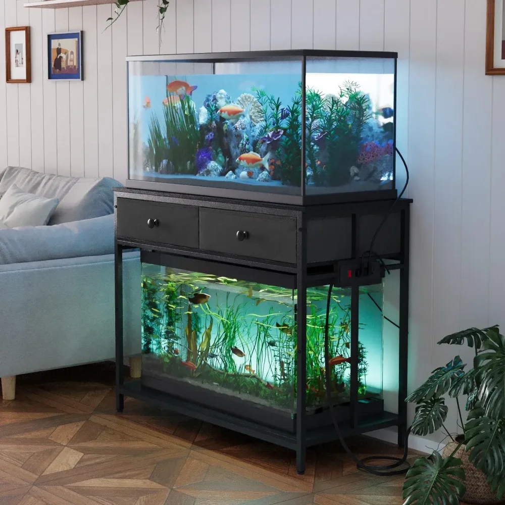 Aquarium Stand 40 gallon 39.4" 18.9"
