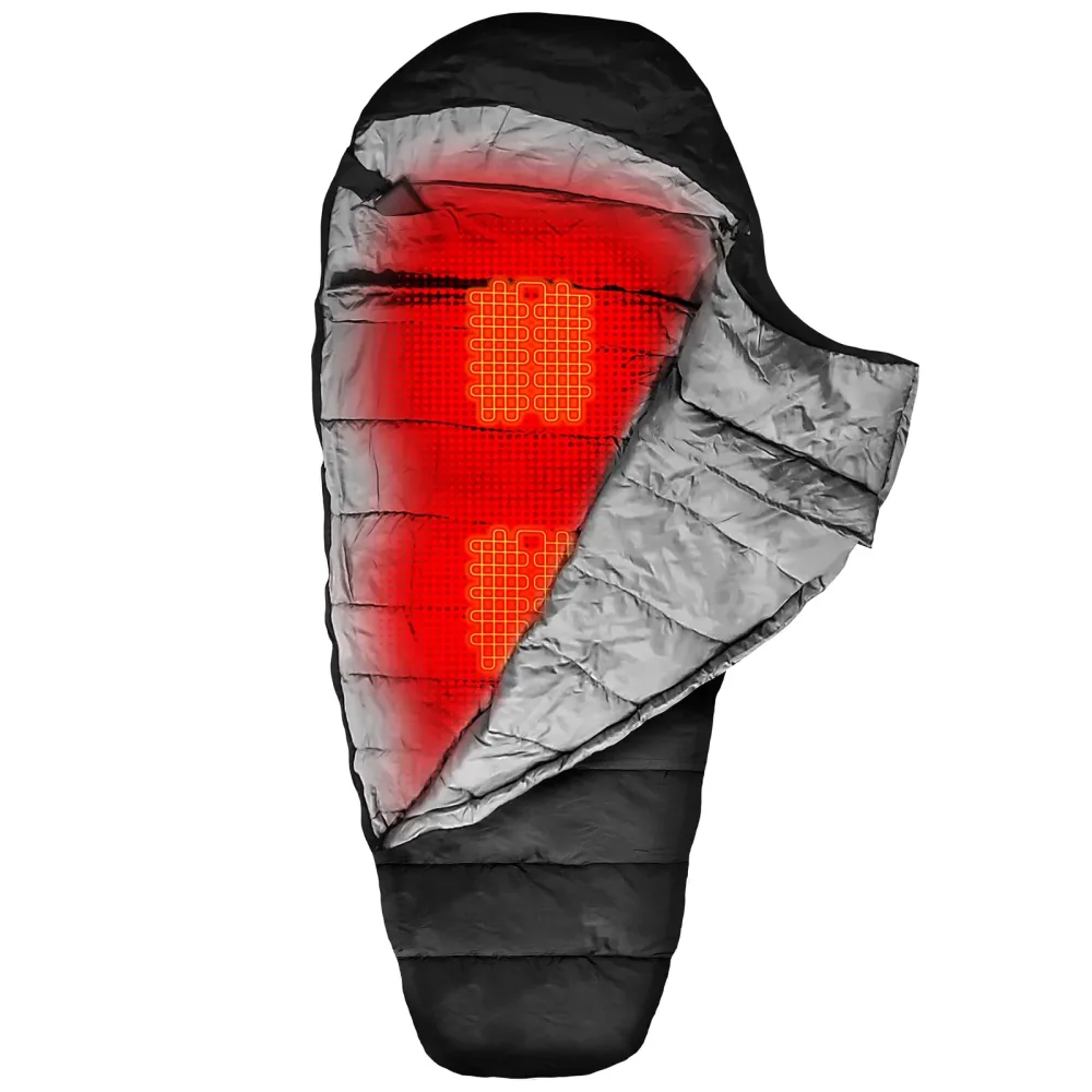 Sleeping Bag 5v black portable