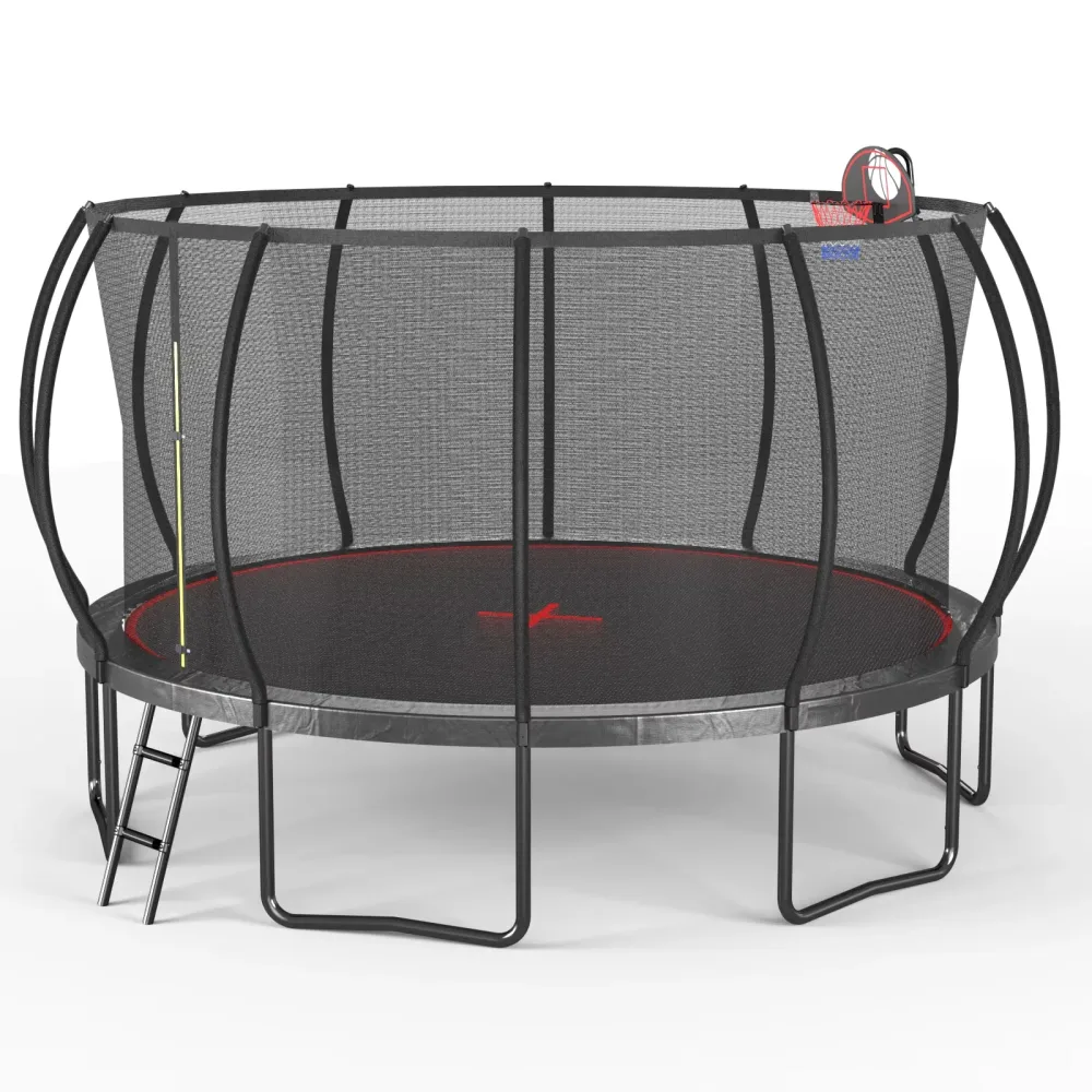Backyard Play 16ft black red