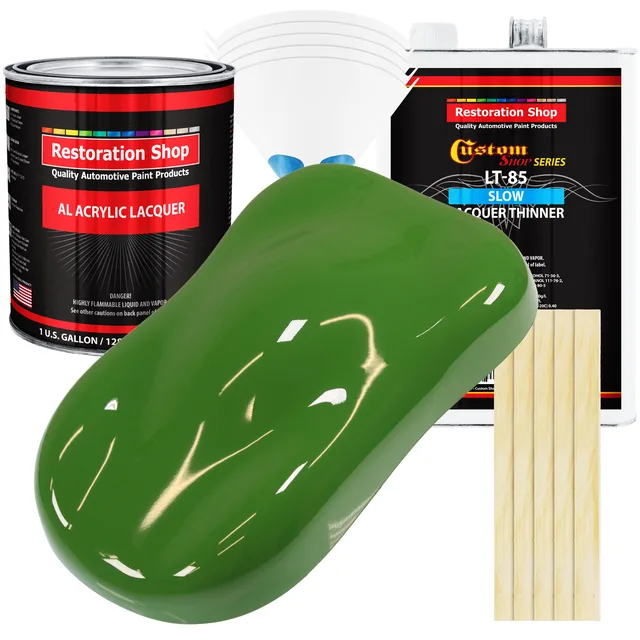 Auto Paint green 1 gallon 5 pack