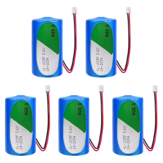 Batteries 3.6v 5 pack 34mm