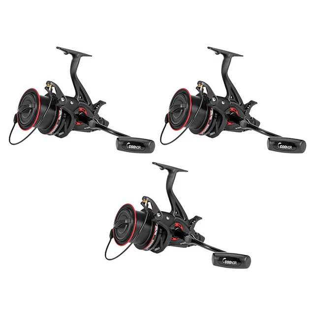 Fishing Reel folding black red