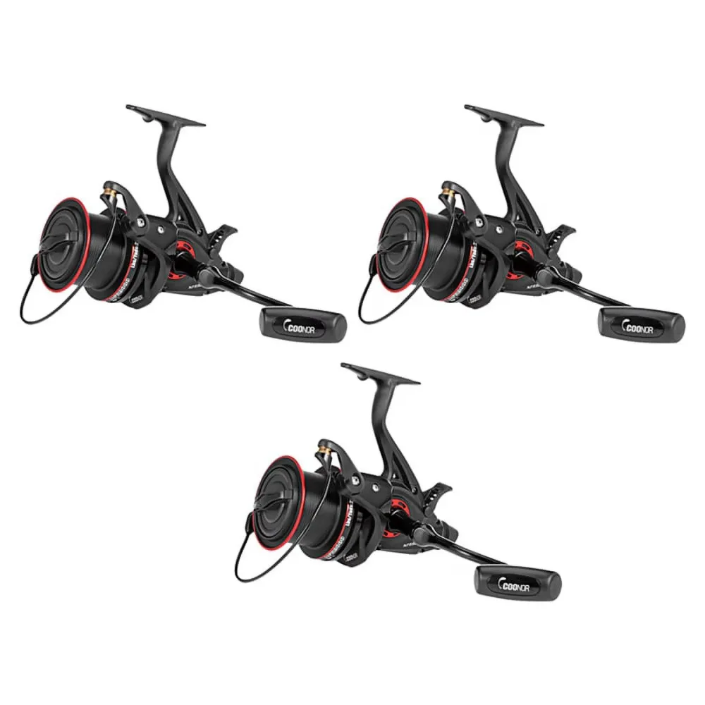 Fishing Reel folding black red