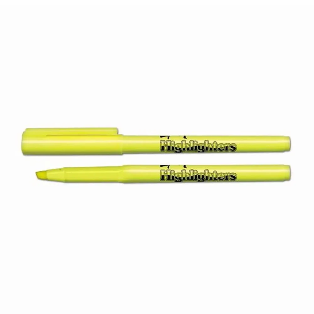 Markers & Highlighters 500 pack yellow