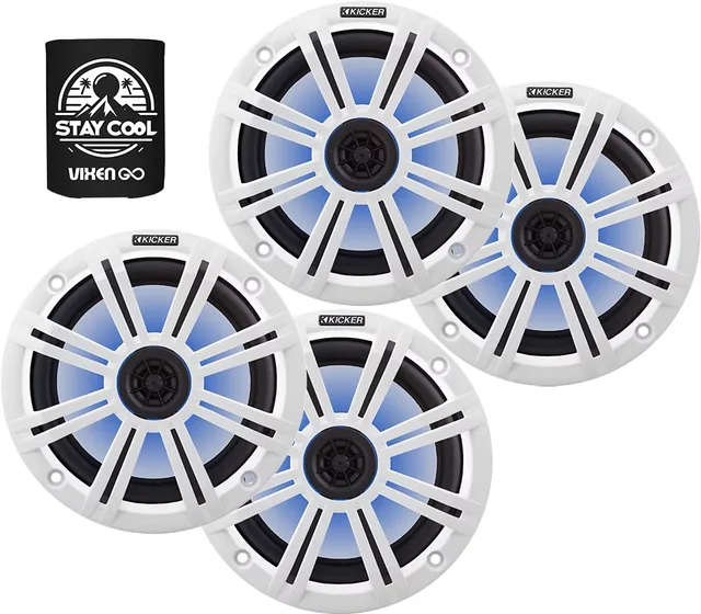 Speaker 8" 2 pairs led