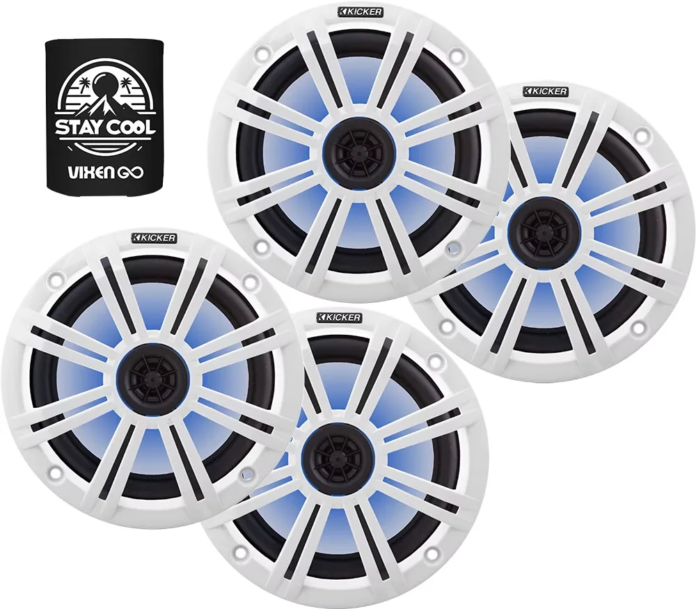 Speaker 8" 2 pairs led