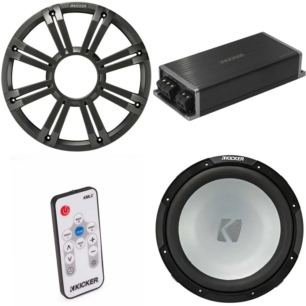 Subwoofer Audio 12" led 500 watts