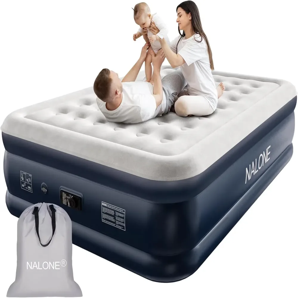 Air Mattress 18 inch 690 lb blue
