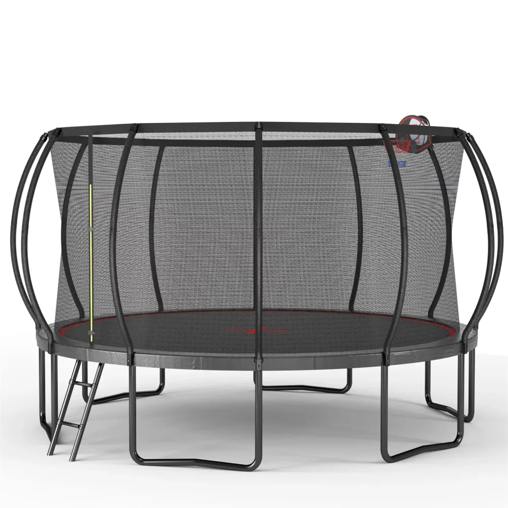 Backyard 14ft black red