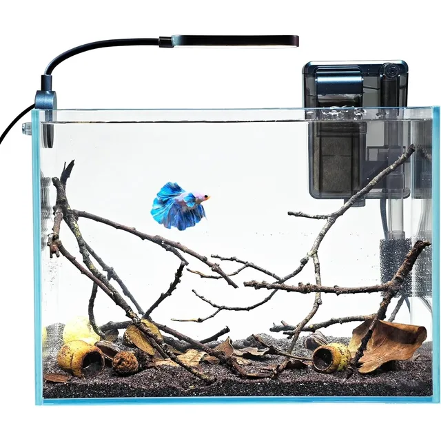 Fish Tank 2.5 gallon 93 lb led
