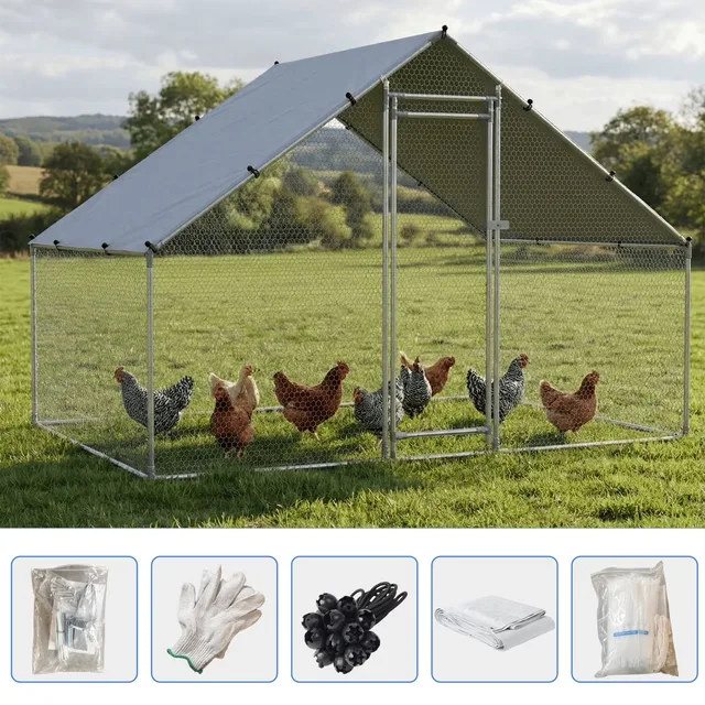 Chicken Coop 6.5' 75' 5'