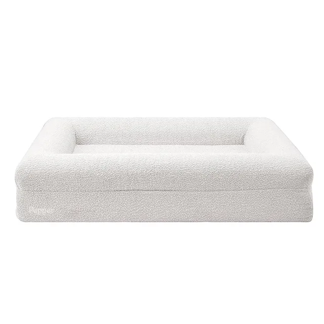 Pet Bed waterproof gray white