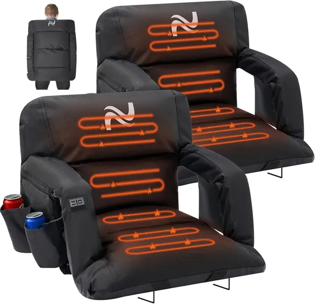 Stadium Seat portable adjustable red
