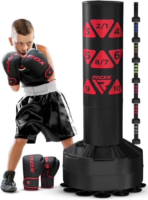 Punching Bag 4ft 4' red