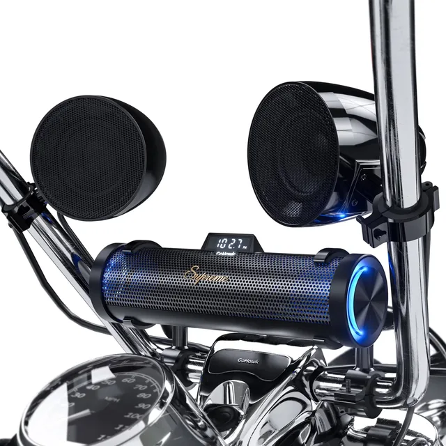 Motorcycle 600w waterproof bluetooth