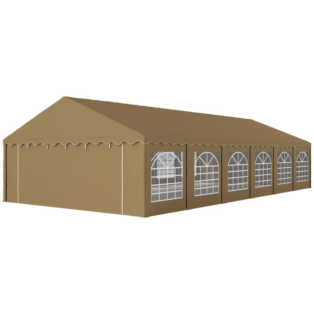 Party Tent brown 10.5' 1.5"