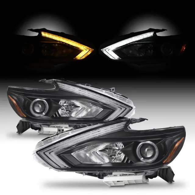 Projector Headlights led black