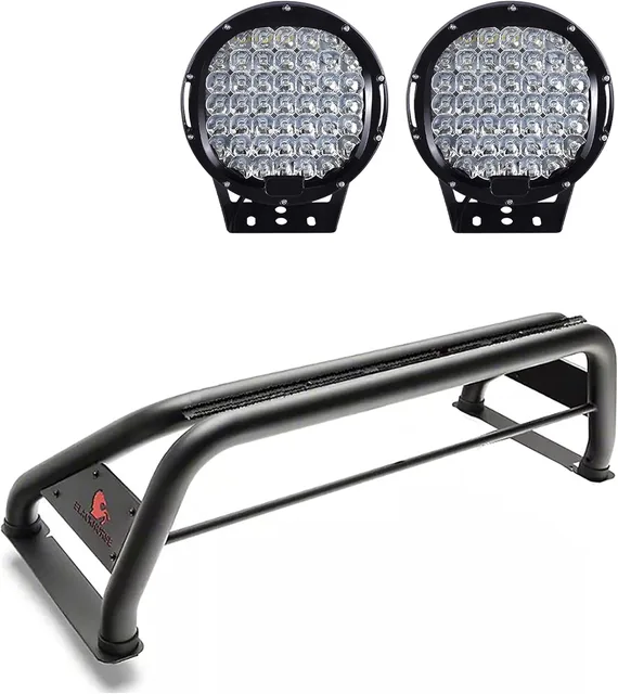 Led Light black 9"