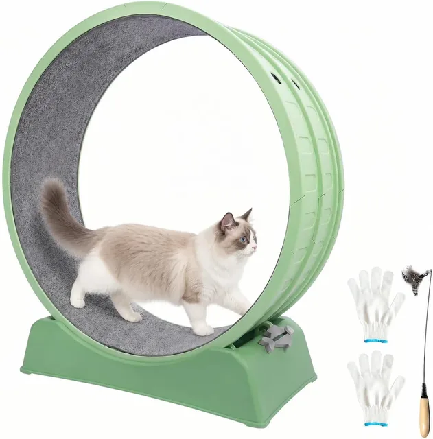 Running Wheel 33 inch green 16.8 lb