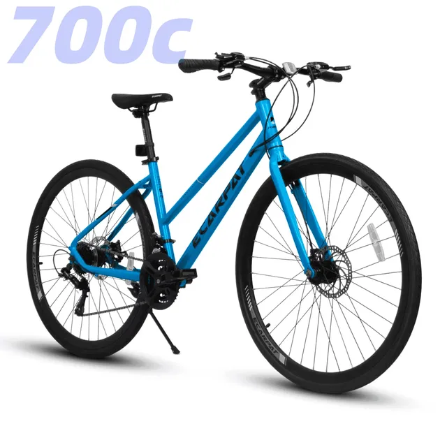 Hybrid Bike blue 5 feet 3 inches