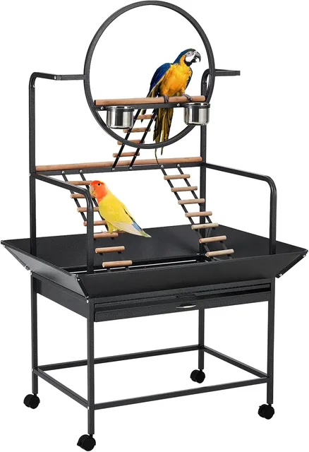 Bird Cage locking black heavy-duty