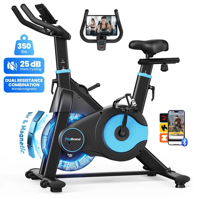 Exercise Bike 350lbs 350 lbs 7"