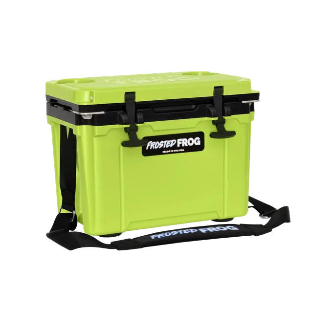 Cooler green black 14 quart