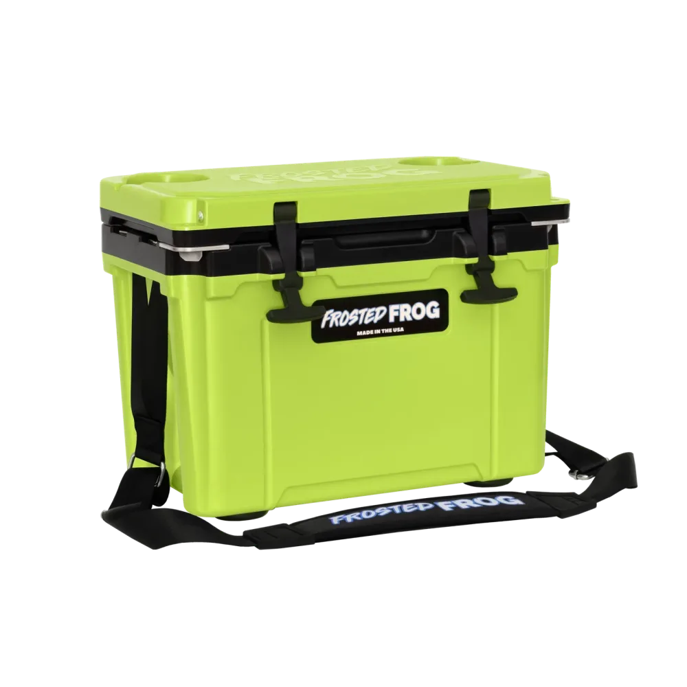 Cooler green black 14 quart