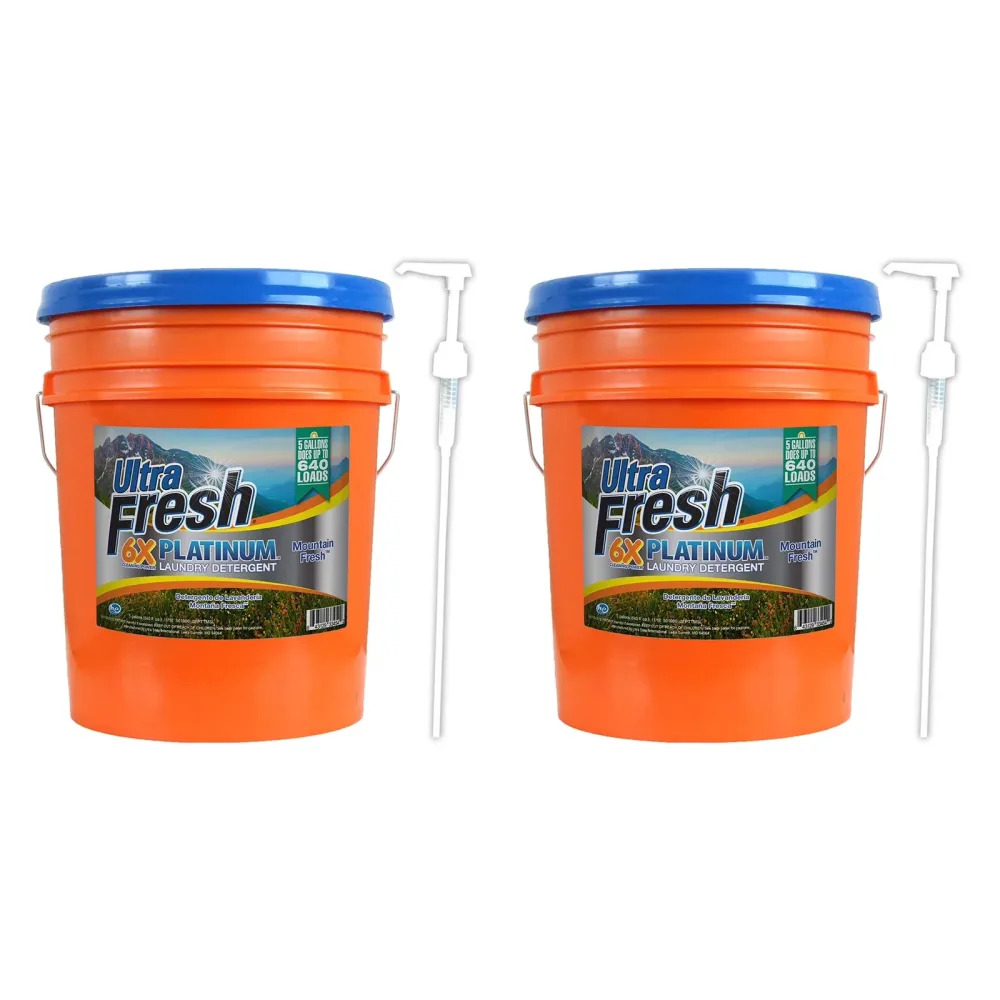 Platinum Laundry 2 pack blue 5 gallon