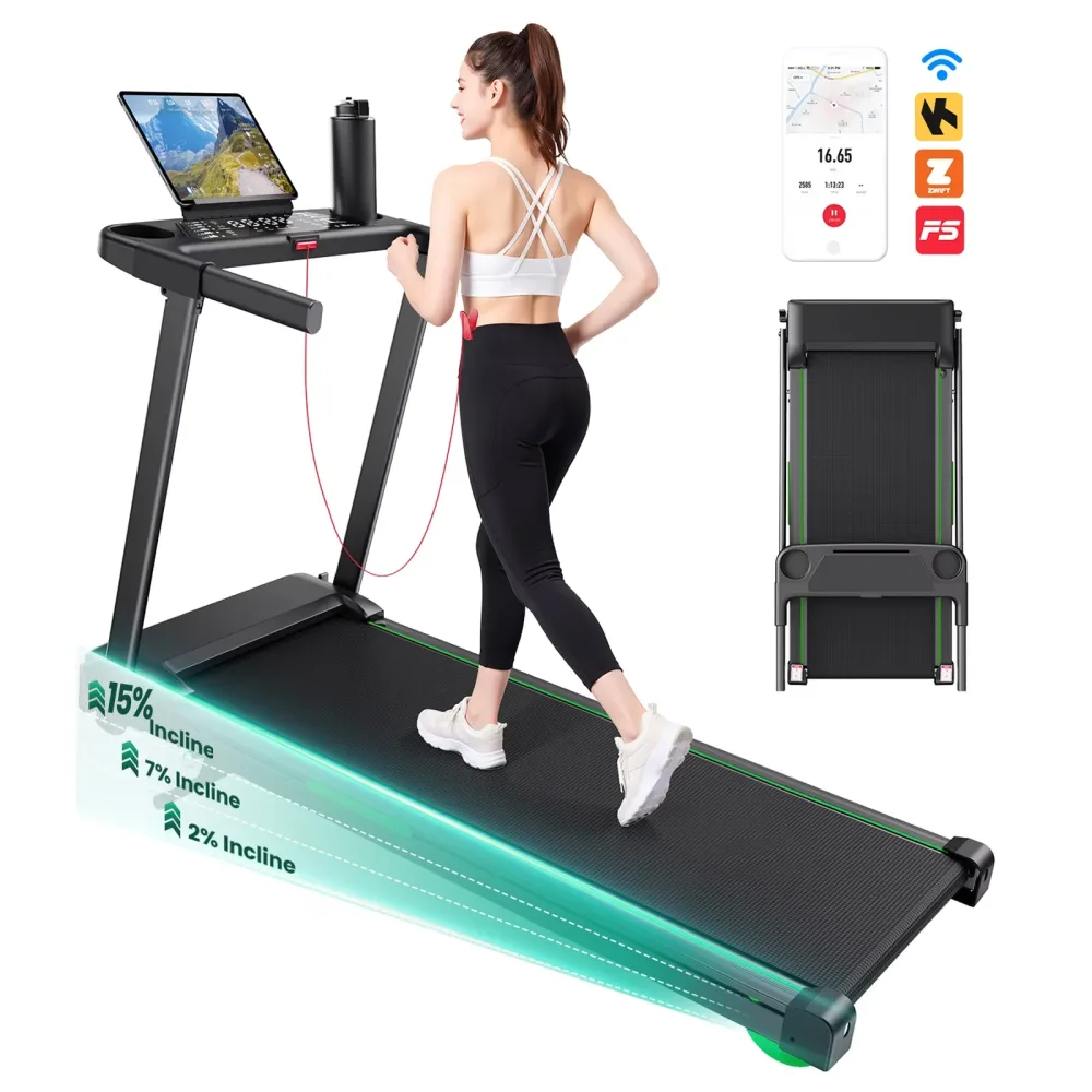 Treadmill 3.5hp 300lb green
