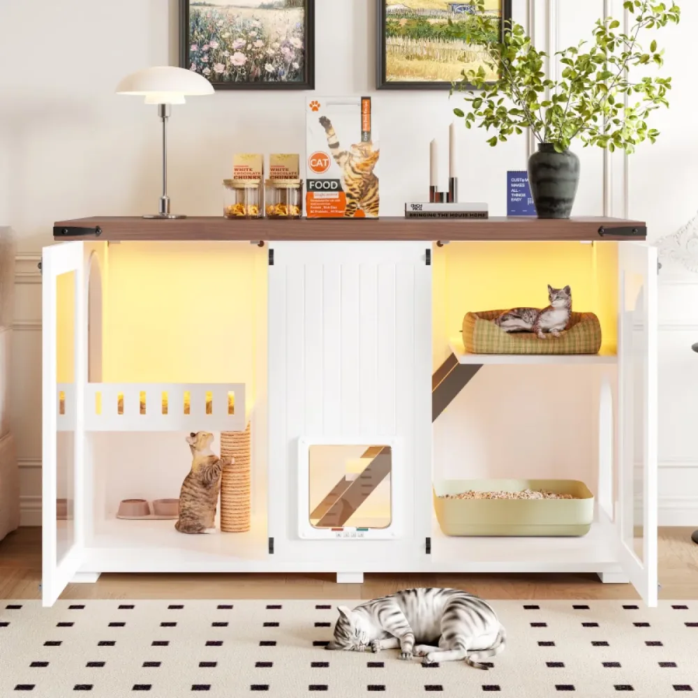 Box Furniture 47.25" led white