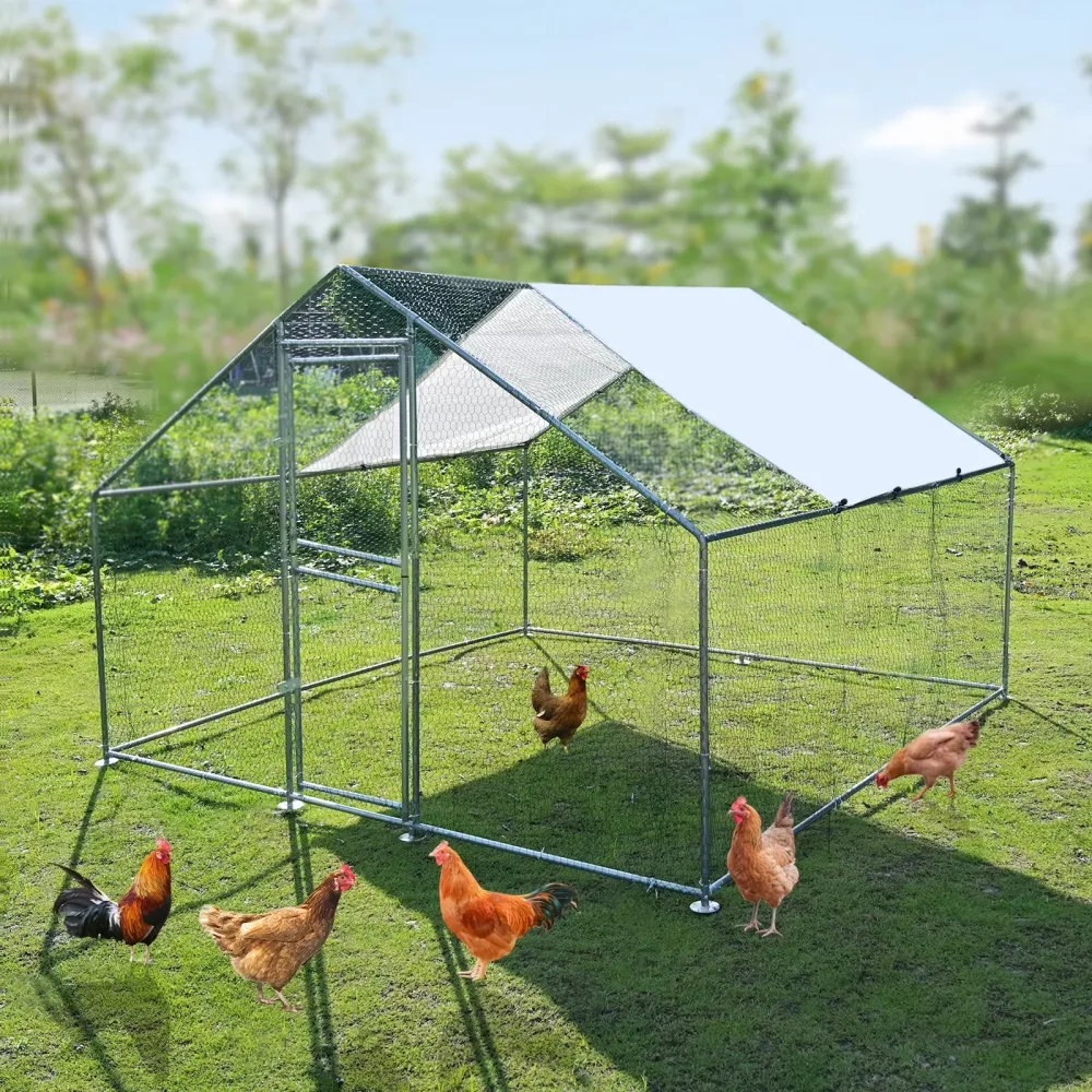 Chicken Coop silver 10' 0.7mm